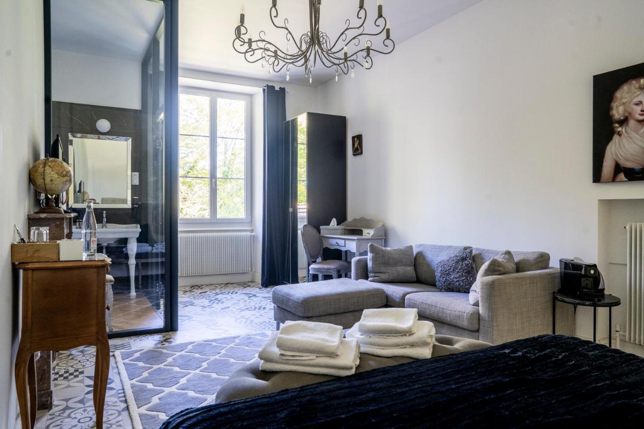 Chateau Des Ayes - Chambres & Suites Saint-Étienne-de-Saint-Geoirs Esterno foto